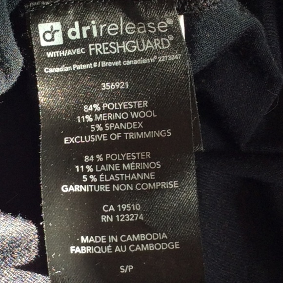 Men’s Paradox Base Layer Top | Sz Small | Grey | Merino Wool Blend | Drirelease - Picture 7 of 7